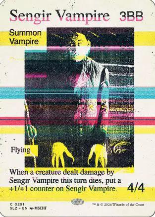 Sengir Vampire (0291) (SLZ-291) - Secret Lair x MSCHF: The Zeta Set