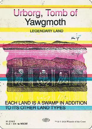 Urborg, Tomb of Yawgmoth (0363) (SLZ-363) - Secret Lair x MSCHF: The Zeta Set