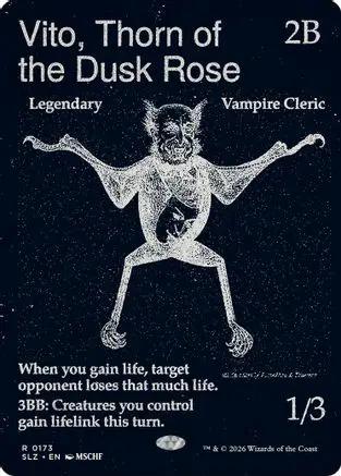 Vito, Thorn of the Dusk Rose (0173) (SLZ-173) - Secret Lair x MSCHF: The Zeta Set