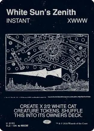 White Sun's Zenith (0133) (SLZ-133) - Secret Lair x MSCHF: The Zeta Set