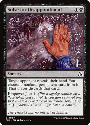 Solve for Disappointment (FRA-067) - Reality Fracture Foil