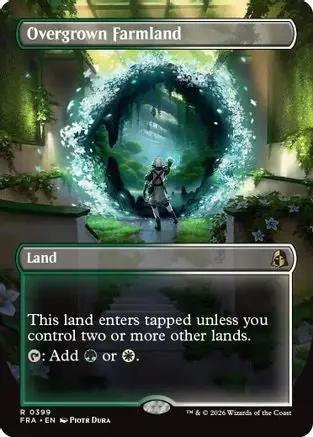 Overgrown Farmland (Borderless) (FRA-399) - Reality Fracture Foil