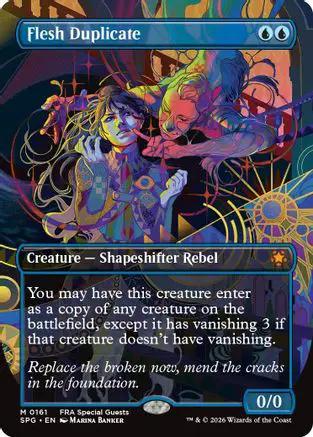 Flesh Duplicate (Borderless) (SPG-161) - Special Guests Foil
