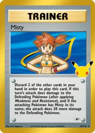 Misty 018/null - ME 30th Celebration Classic Collection Holofoil
