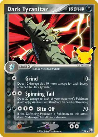Dark Tyranitar 019/null - ME 30th Celebration Classic Collection Holofoil