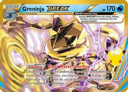 Greninja BREAK 041/null - ME 30th Celebration Classic Collection Holofoil