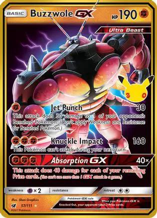 Buzzwole GX 057/null - ME 30th Celebration Classic Collection Holofoil