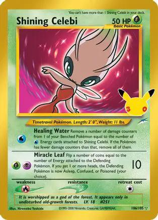 Shining Celebi 106/null - ME 30th Celebration Classic Collection Holofoil