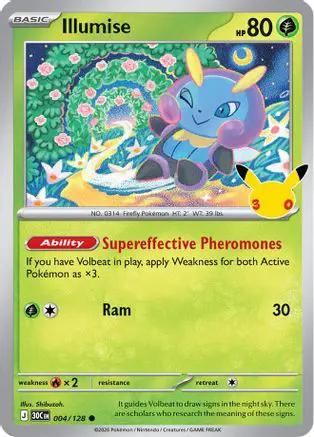 Illumise 004/null - ME 30th Celebration Holofoil