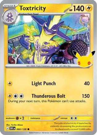 Toxtricity 060/128 - ME 30th Celebration Holofoil