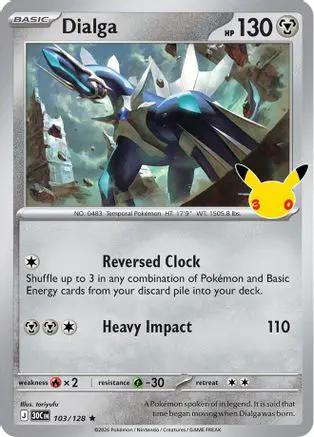Dialga 103/null - ME 30th Celebration Holofoil