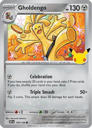 Gholdengo 108/128 - ME 30th Celebration Holofoil