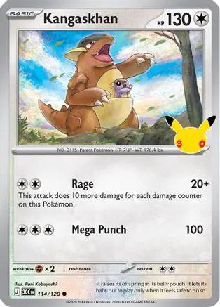 Kangaskhan 114/null - ME 30th Celebration Holofoil