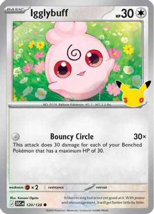 Igglybuff 120/null - ME 30th Celebration Holofoil