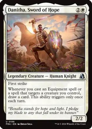 Danitha, Sword of Hope (FRA-196) - Reality Fracture Foil