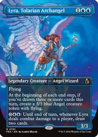 Lyra, Tolarian Archangel (Borderless) (FRA-301) - Reality Fracture Foil