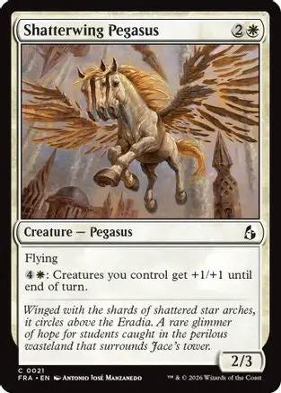 Shatterwing Pegasus (FRA-021) - Reality Fracture Foil