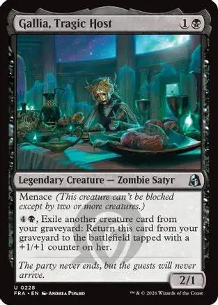 Gallia, Tragic Host (FRA-228) - Reality Fracture Foil