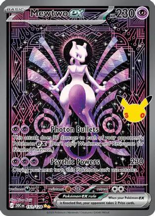 Mewtwo ex 151/128 - ME 30th Celebration Holofoil