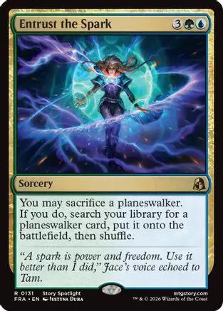 Entrust the Spark (FRA-131) - Reality Fracture Foil