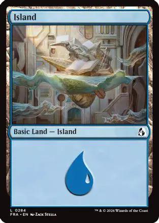 Island (0284) (FRA-284) - Reality Fracture Foil