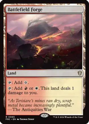 Battlefield Forge (FRC-065) - Commander: Reality Fracture