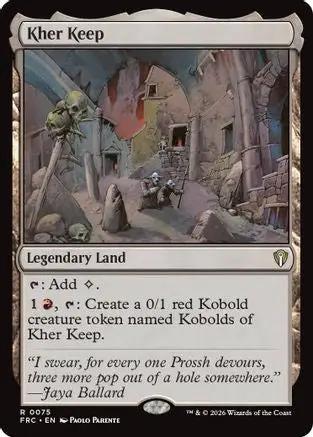 Kher Keep (FRC-075) - Commander: Reality Fracture