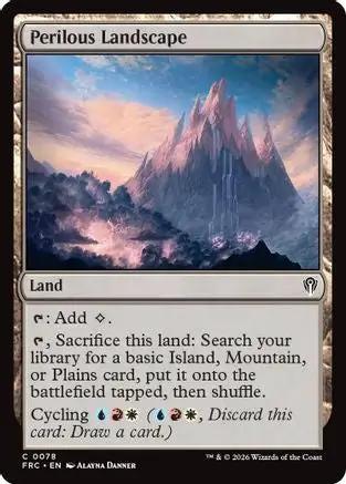 Perilous Landscape (FRC-078) - Commander: Reality Fracture