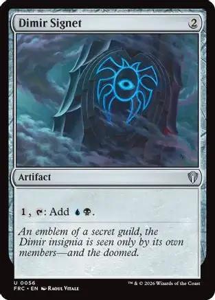Dimir Signet (FRC-056) - Commander: Reality Fracture