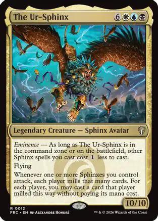 The Ur-Sphinx (FRC-012) - Commander: Reality Fracture
