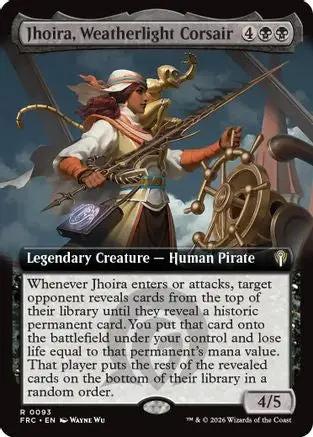 Jhoira, Weatherlight Corsair (Extended Art) (FRC-093) - Commander: Reality Fracture