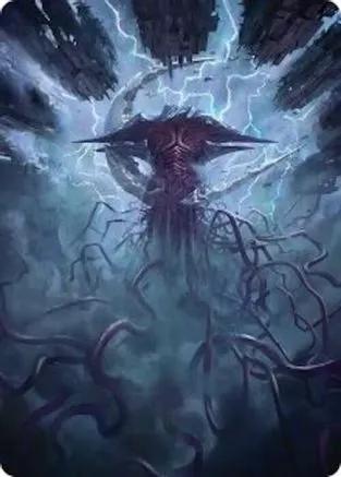 Emrakul, the Exigent Doom Art Card (ASFRA-001) - Art Series: Reality Fracture