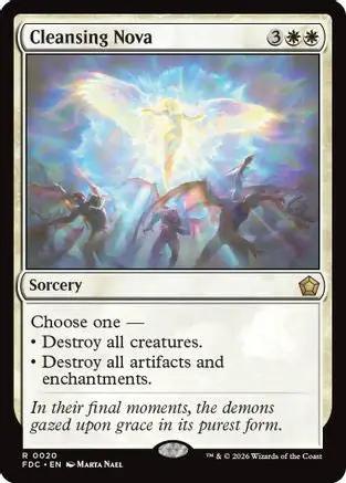 Cleansing Nova (FDC-020) - Commander: Foundations
