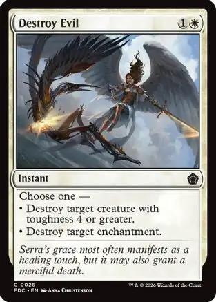 Destroy Evil (FDC-026) - Commander: Foundations