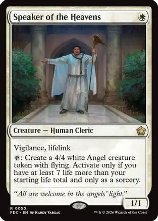 Speaker of the Heavens (FDC-050) - Commander: Foundations