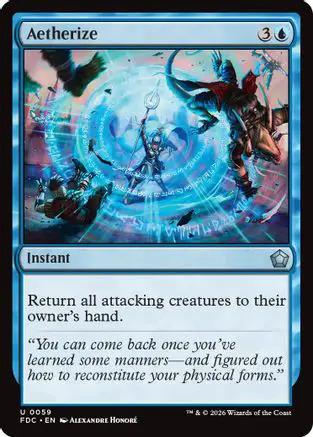 Aetherize (FDC-059) - Commander: Foundations