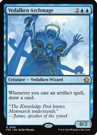 Vedalken Archmage (FDC-082) - Commander: Foundations