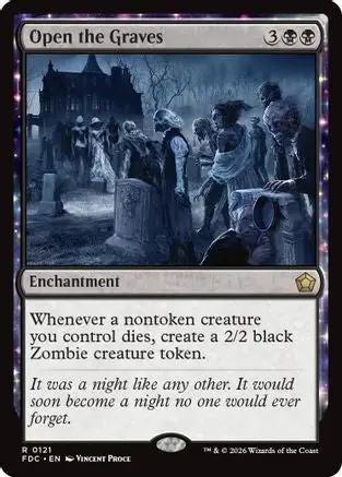 Open the Graves (FDC-121) - Commander: Foundations