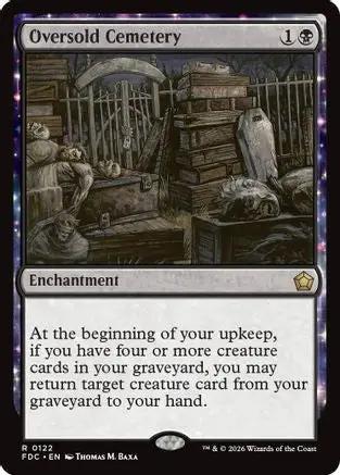 Oversold Cemetery (FDC-122) - Commander: Foundations