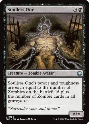 Soulless One (FDC-126) - Commander: Foundations