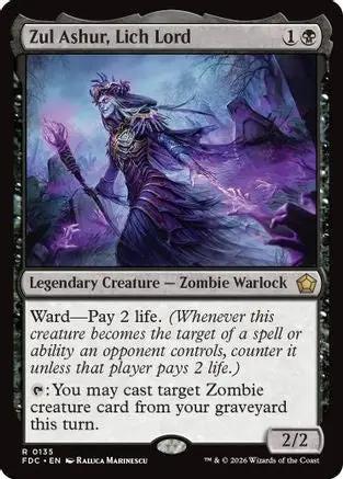 Zul Ashur, Lich Lord (FDC-135) - Commander: Foundations