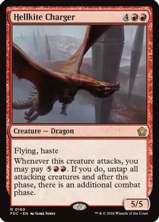 Hellkite Charger (FDC-160) - Commander: Foundations