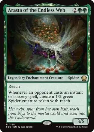 Arasta of the Endless Web (FDC-188) - Commander: Foundations