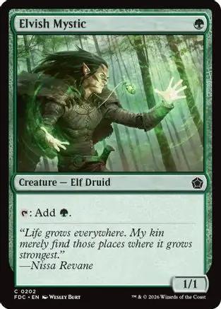 Elvish Mystic (FDC-202) - Commander: Foundations