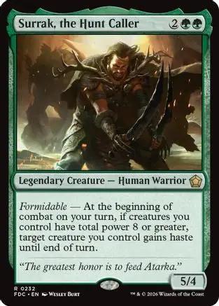 Surrak, the Hunt Caller (FDC-232) - Commander: Foundations