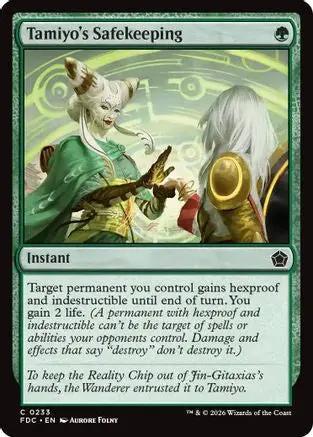 Tamiyo's Safekeeping (FDC-233) - Commander: Foundations