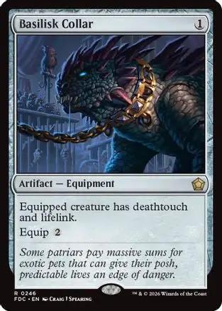 Basilisk Collar (FDC-246) - Commander: Foundations