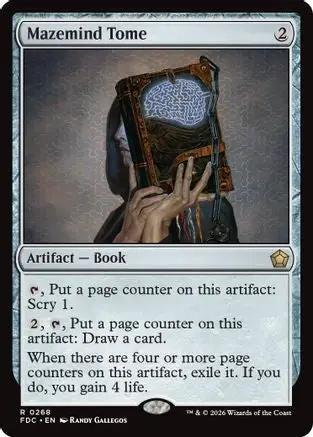 Mazemind Tome (FDC-268) - Commander: Foundations