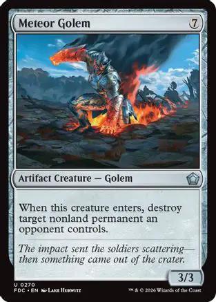 Meteor Golem (FDC-270) - Commander: Foundations