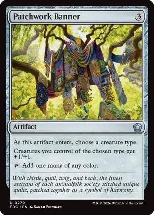 Patchwork Banner (FDC-279) - Commander: Foundations